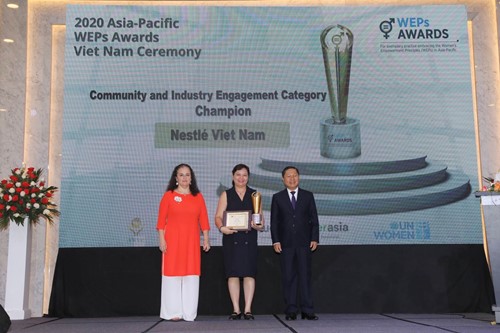 Nestlé Việt Nam Vinh Dự Nhận 2 Giải Thưởng Danh Giá Về Trao Quyền Cho Phụ Nữ
